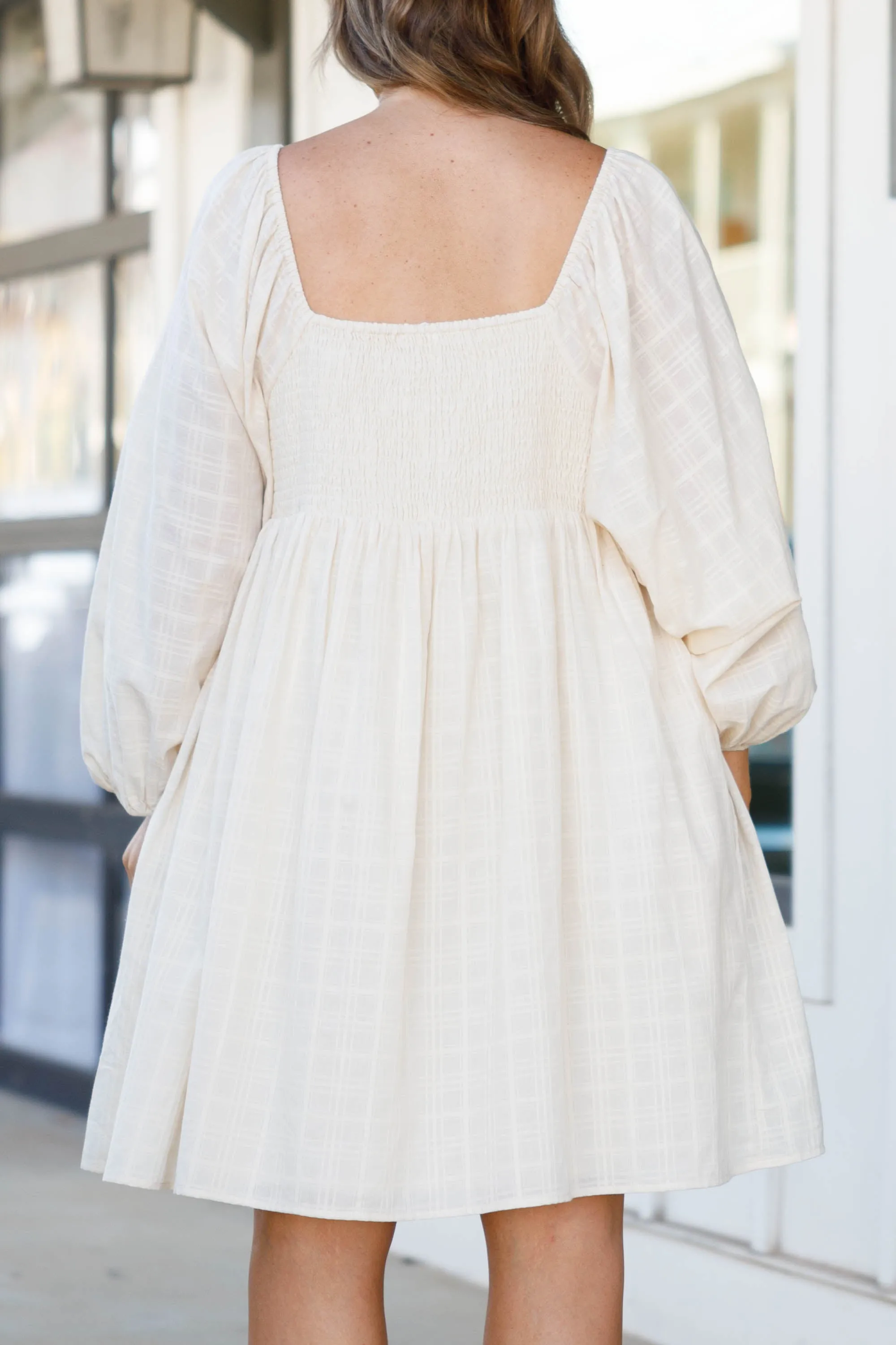 Talking About You Dress, Ivory