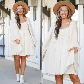 Talking About You Dress, Ivory