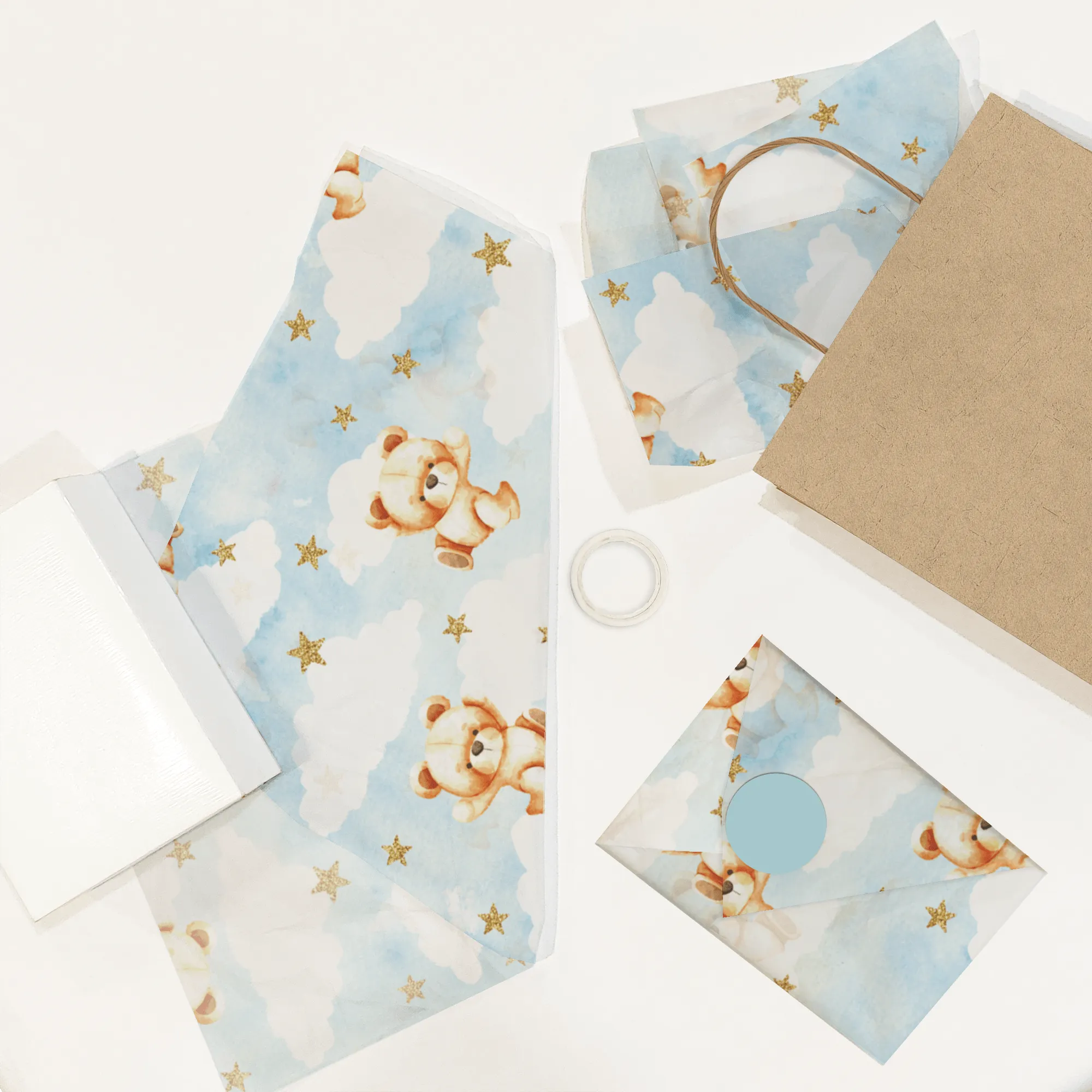 Teddy Bears Tissue Paper