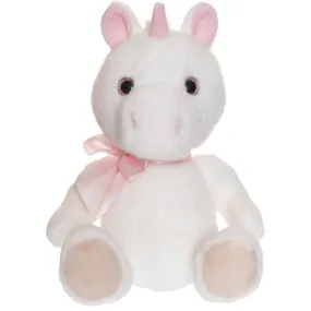 Teddykompaniet Teddy Unicorns - The Unicorn Elsie, White, 20 cm