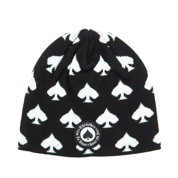 Thrasher Magazine Oath Skully Beanie Black