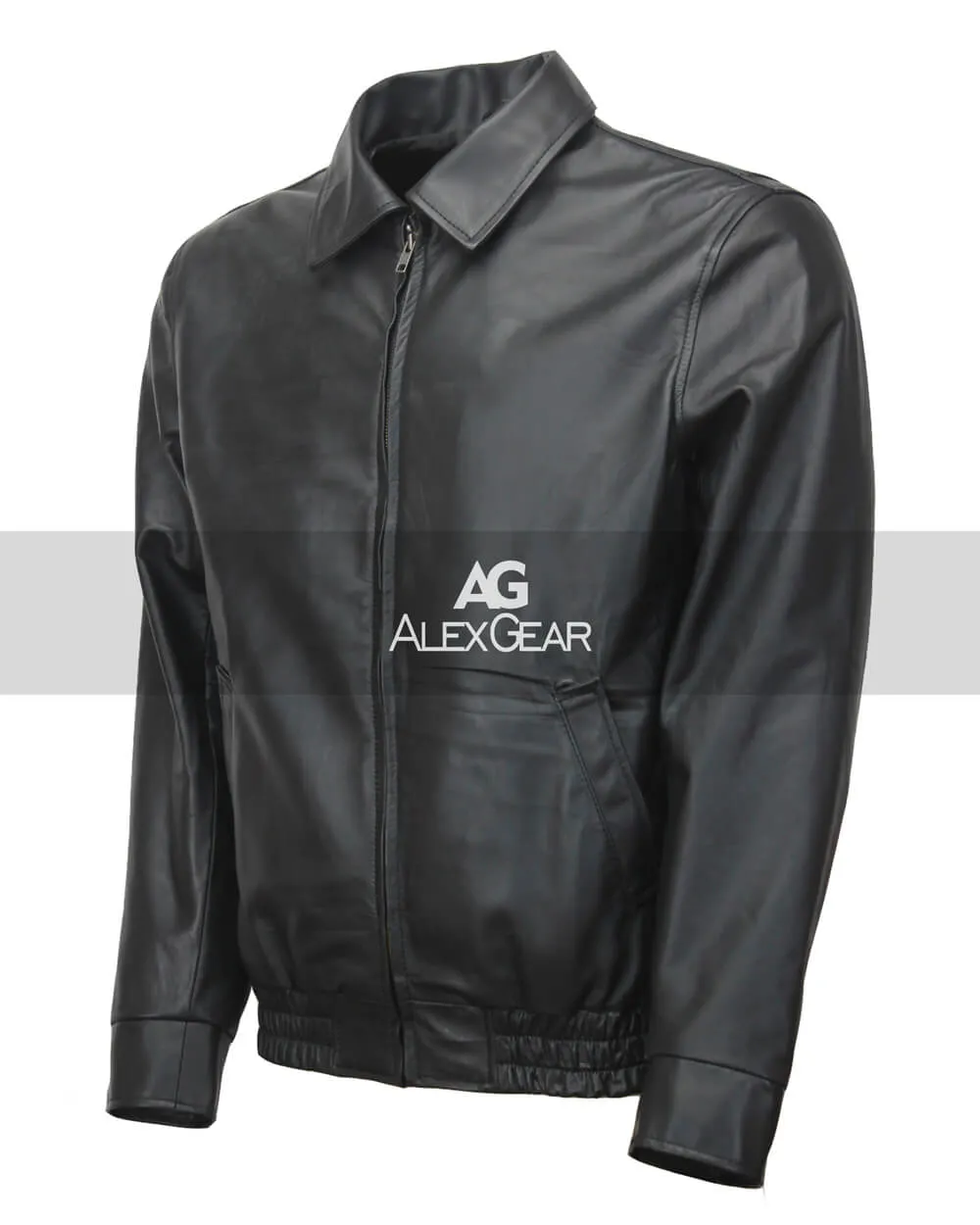 Tony Soprano Authentic Black Leather Jacket for Men