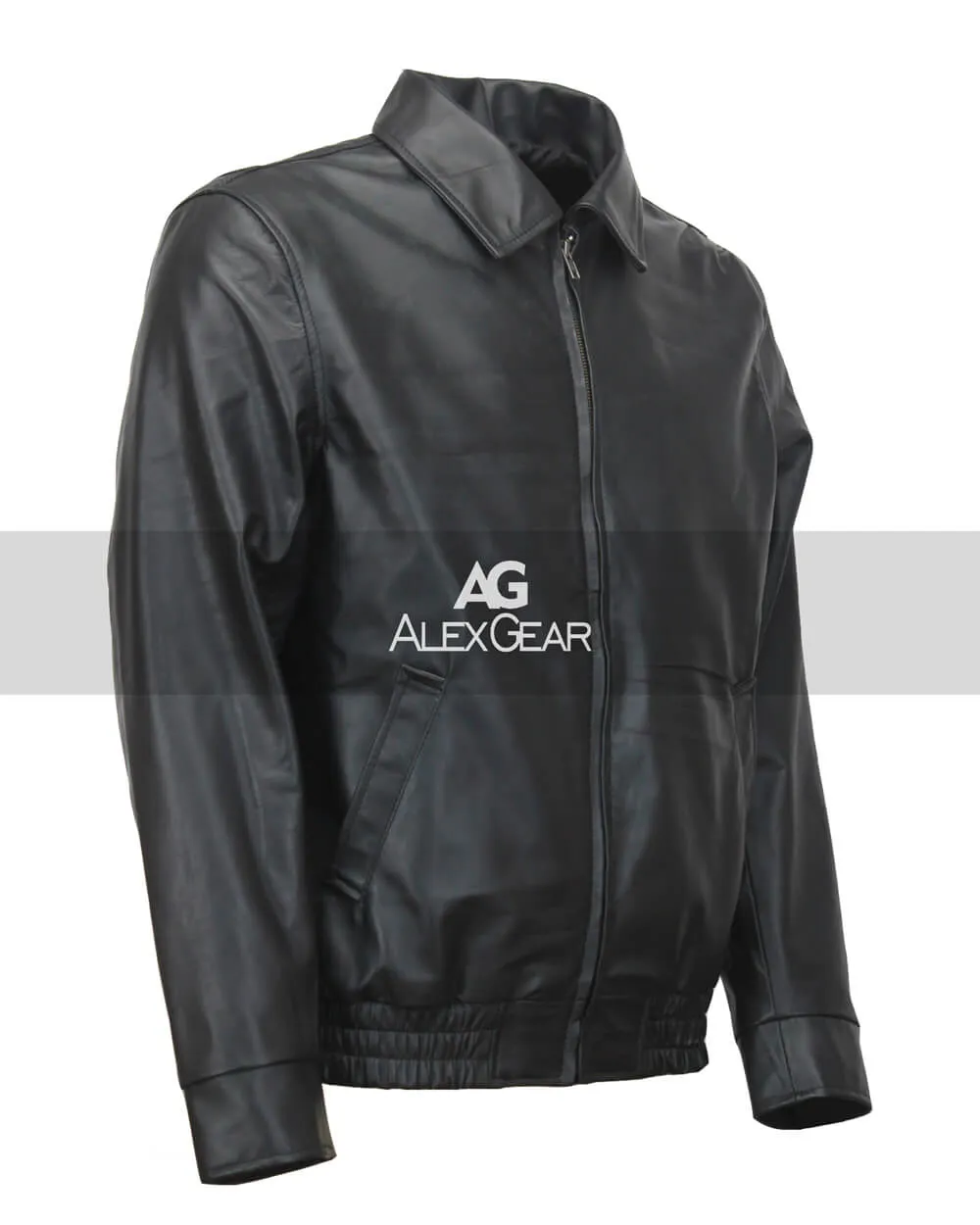 Tony Soprano Authentic Black Leather Jacket for Men