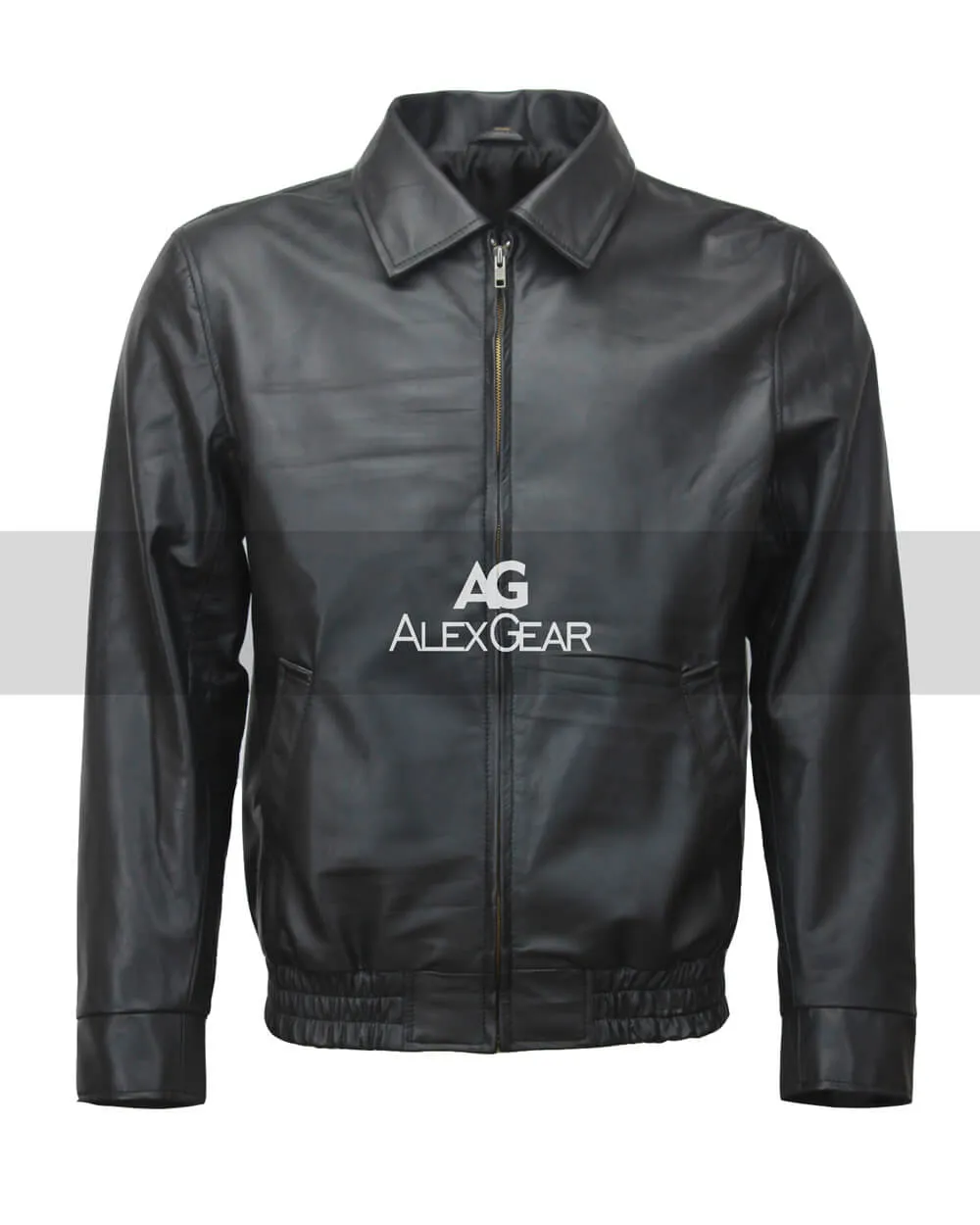 Tony Soprano Authentic Black Leather Jacket for Men