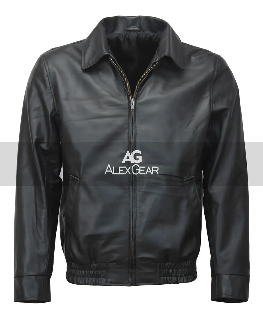 Tony Soprano Authentic Black Leather Jacket for Men