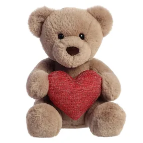 Tuffy Taupe Bear with Heart