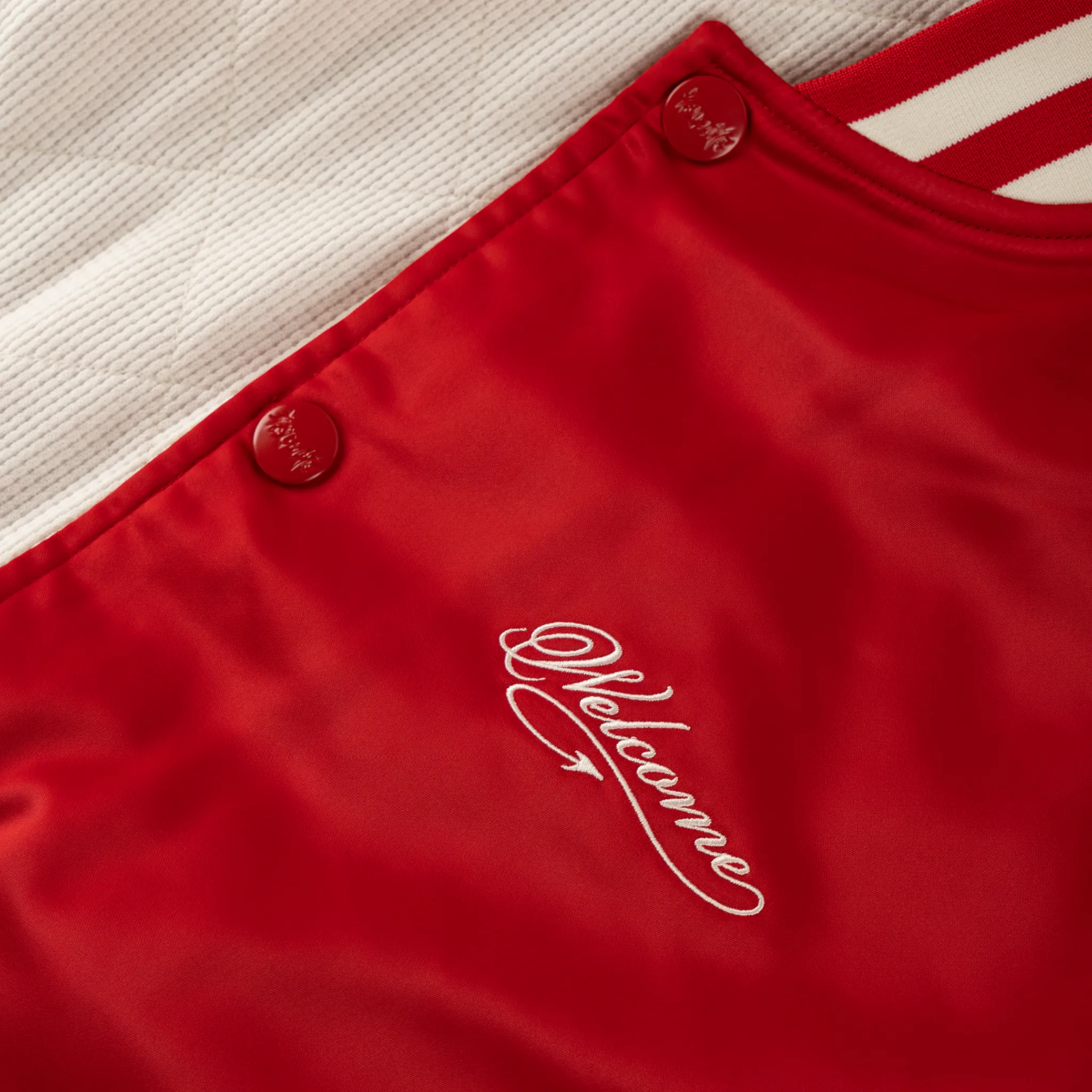 Union Thermal-Lined Satin Varsity Jacket