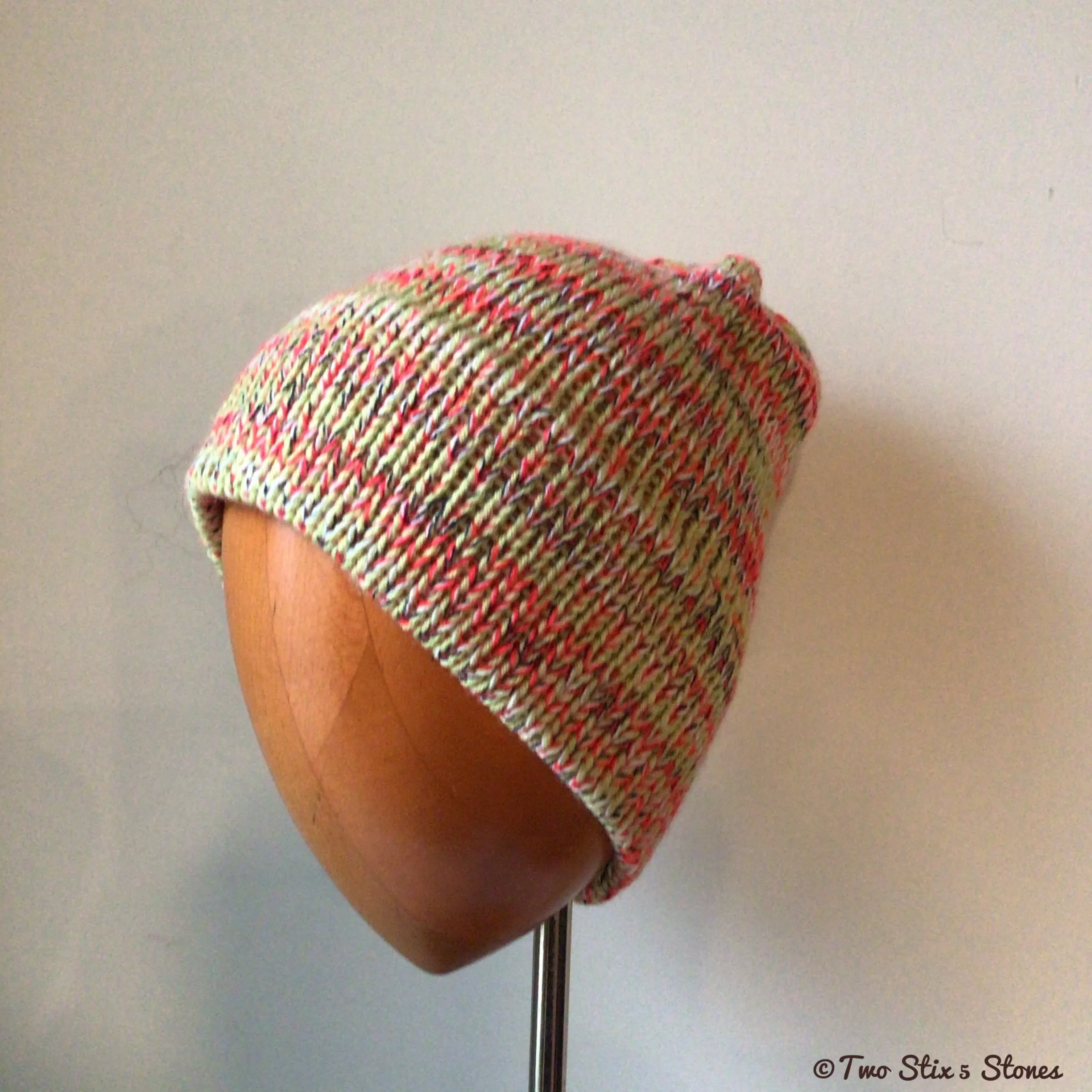Unisex Electric Tweed Knit Beanie