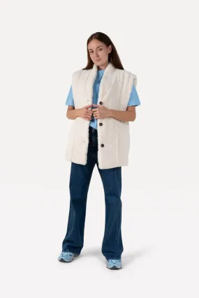 Unni Teddy Mouwloos Vest