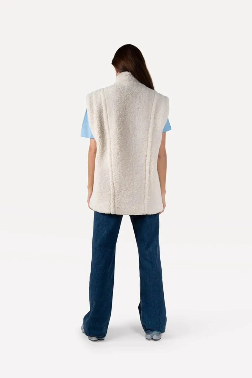Unni Teddy Mouwloos Vest
