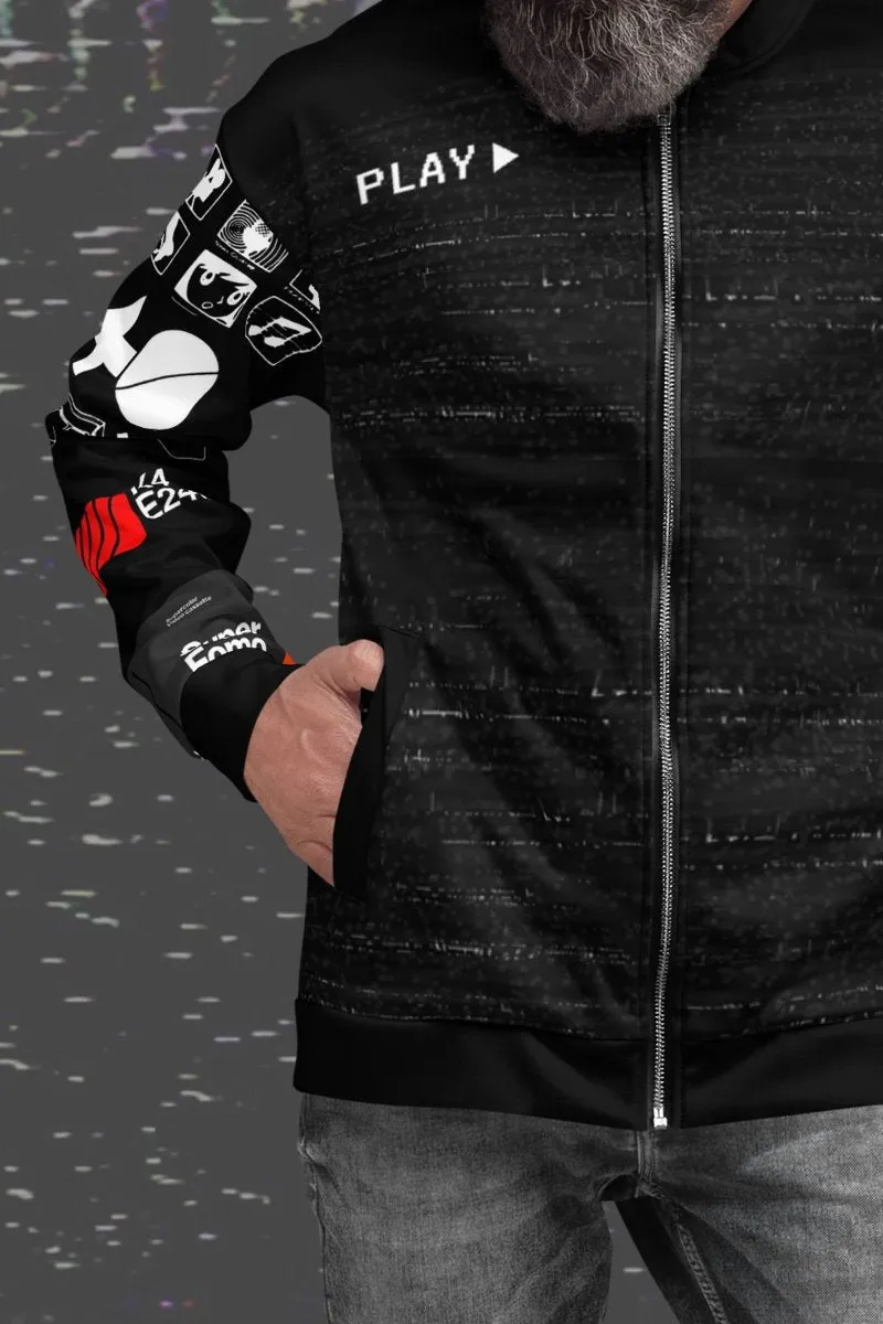 VHS Cassette Unisex Bomber Jacket