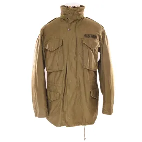 VINTAGE US ARMY M-1965 M65 FIELD JACKET 1980 SIZE MEDIUM LONG
