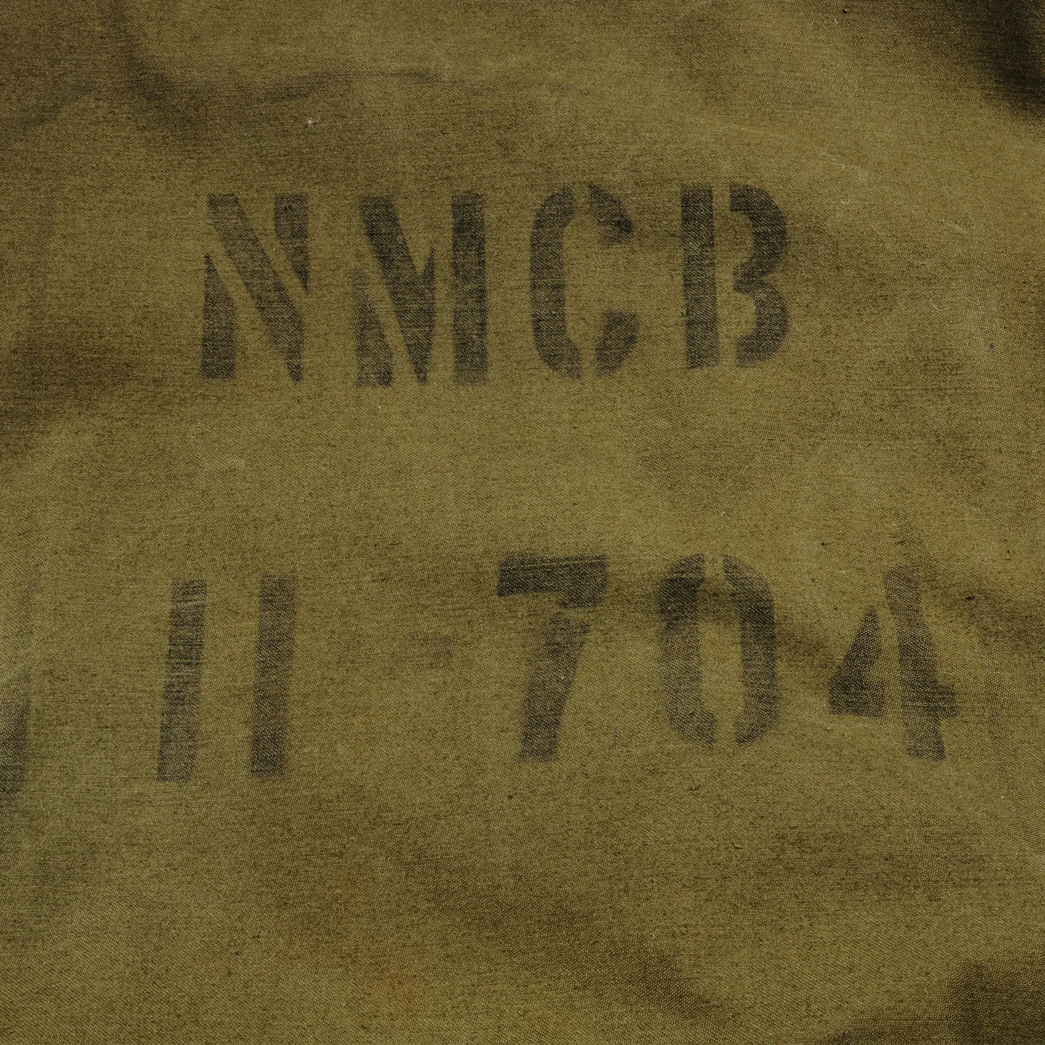 VINTAGE US ARMY M65 FIELD JACKET 1968 VIETNAM WAR NMCB 2 STENCIL SIZE SMALL REGULAR