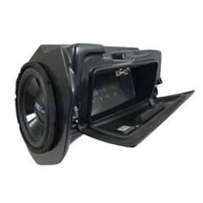 Weather Proof Glove Box Sub Box with Rockford Marine 10" Woofer