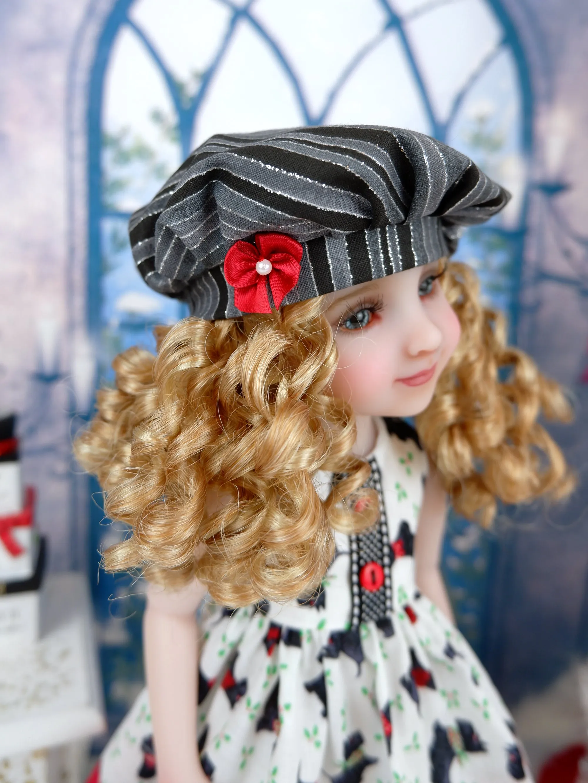 Winter Scottie - dress with boots for Ruby Red Fashion Friends doll