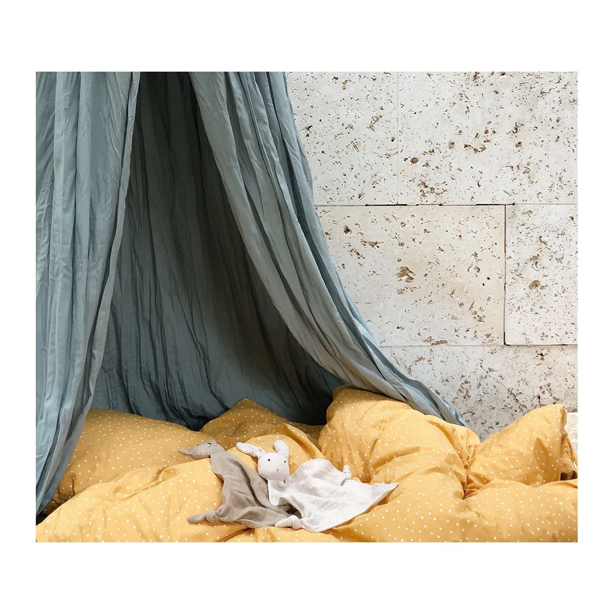 Yoko Mini Cuddle Cloth 2 Pack - Sandy/stone beige